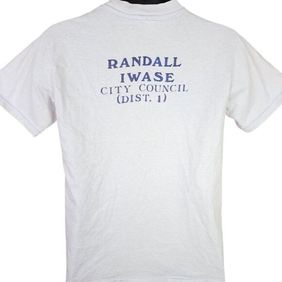 Last Run Of The Year T Shirt Vintage 80s 1986 Honolulu Hawaii Made In USA Mens S - Picture 3 of 7